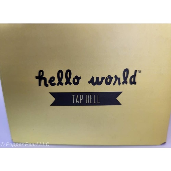 Teacher Tap Bell What's Your Superpower? I Teach Gift Boxed Hello World - Picture 9 of 9